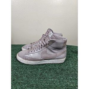 Nike Blazer Mid Leather Snake Womens Athletic Shoes Sneakers Size 8.5 685225-100